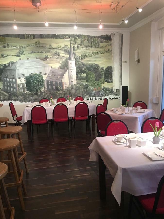 Zum Postamt Hotel Rothenburg  Eksteriør billede